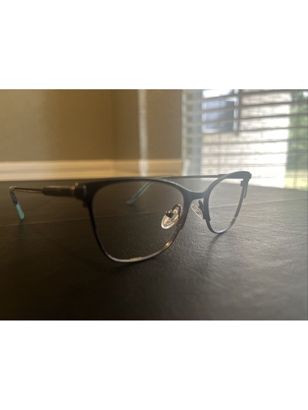 Ann Taylor Petite Eyeglasses Frames ATP611 C03 Twilight Blue Silver 49-16-130